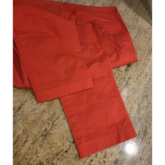 Lot of 2 Old Navy Size 12 Salmon Color Pepper Tamarind Pixie Chino - Picture 14 of 16